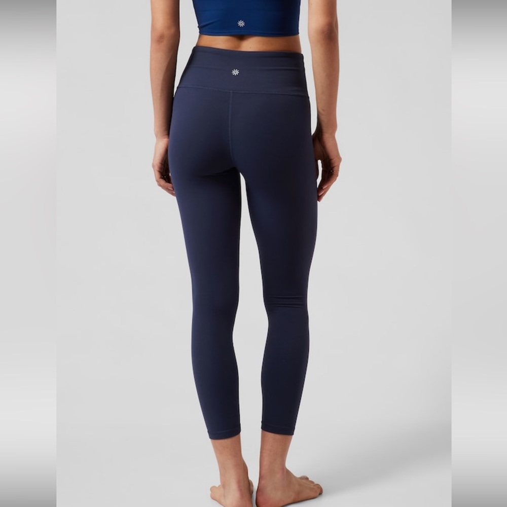 Athleta Elation 7/8 Tight // Navy - Picture 4 of 16